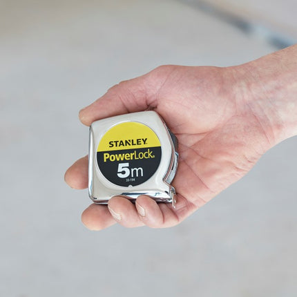 STANLEY ROLBANDMAAT POWERLOCK 5M - 19MM