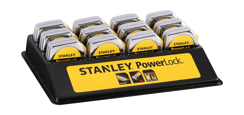 STANLEY ROLBANDMAAT POWERLOCK 3M - 12,7M