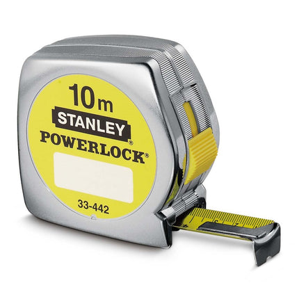 STANLEY ROLBANDMAAT POWERLOCK 10M - 25MM