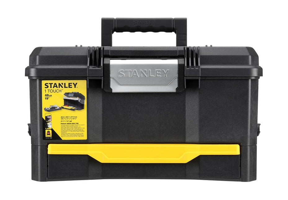 Stanley Gereedschapskoffer 19" M/drukslot en Laden – 1-70-316