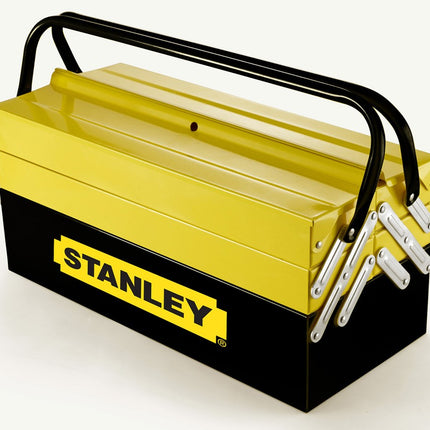 STANLEY GEREEDSCHAPSKOFFER METAAL CANTILEVER - 5 LADEN