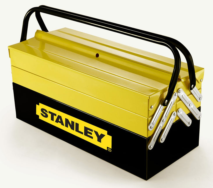 STANLEY GEREEDSCHAPSKOFFER METAAL CANTILEVER - 5 LADEN