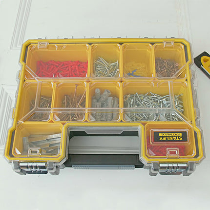 Stanley Organizer 446X357X116mm - Diep Professioneel - met 10 Bakjes – 1-97-518