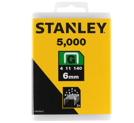 Stanley Nieten 12mm TYPE G - 1000 stuks – 1-TRA708T