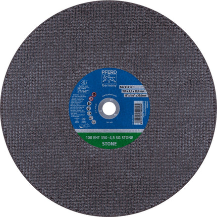 Afbeelding PFERD TOOLS doorslijpschijf vlak, steen 80/100 EHT SG STONE