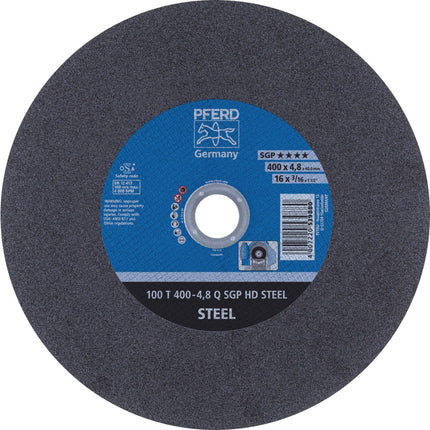 Afbeelding PFERD TOOLS doorslijpschijf voor stationair gebruik 100 T SGP HD STEEL
