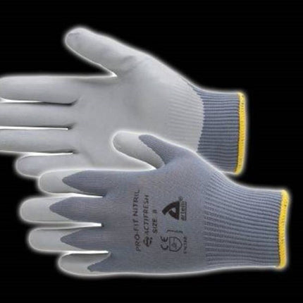 Artelli PRO-FIT Nitrilhandschoen MT11 / XXL Latex Grijs – 1010079005