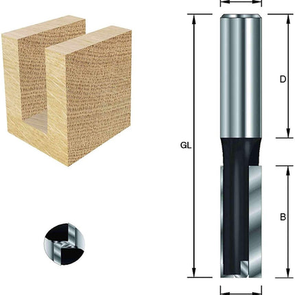 ENT Groeffrees 8mm SL=20 HM D=8 met Grondmes – 7910952