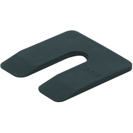 GB UITVULPLAATJE 3MM - 192 STUKS IN ZAK ZWART