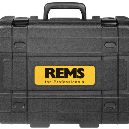 REMS Koffer met inlage, zwart - 175018 R