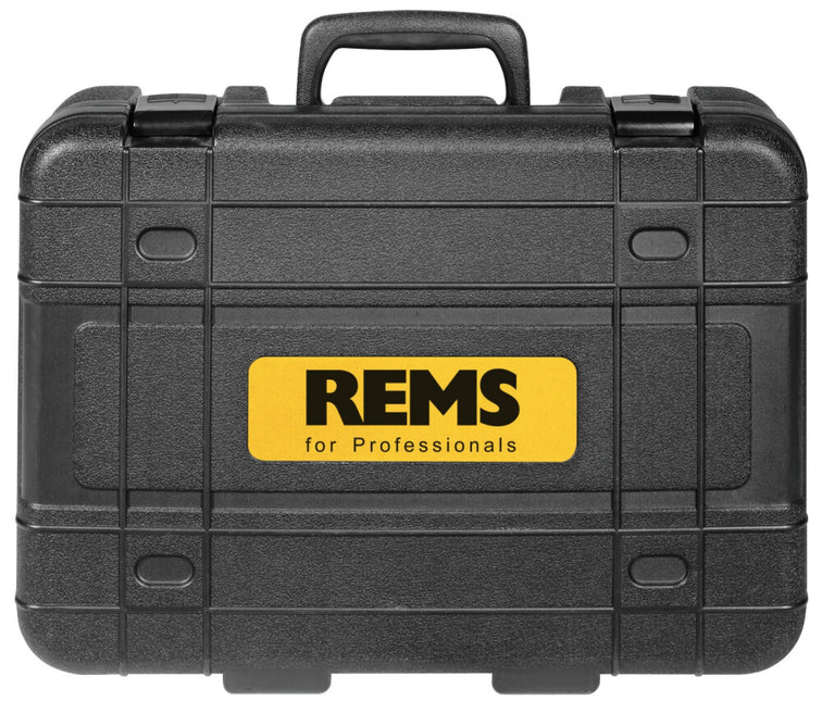 REMS Koffer met inlage, zwart - 175018 R