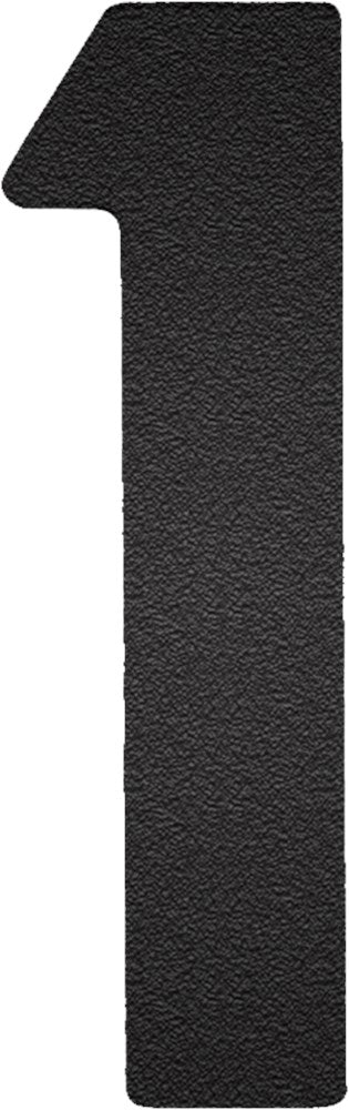 Huisnummer rvs mat zwart Oxloc