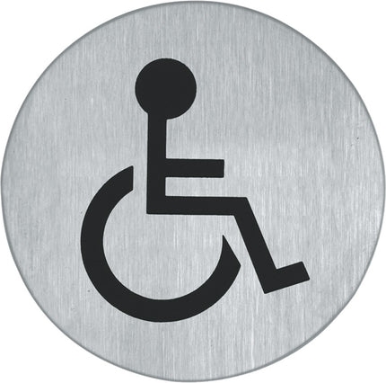 Symboolplaat invalide toilet Oxloc