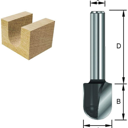 ENT Halfrondgroeffrees 9,5mm D=8 – 7912581