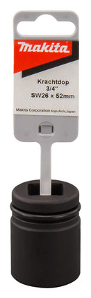 Makita Krachtdop 26X52mm 3/4" VK – 134853-6