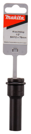 Makita Krachtdop 12X75mm 1/2" VK – 134867-5
