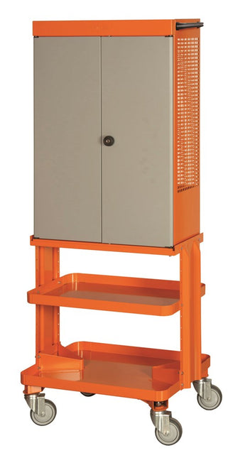 BAHCO GEREEDSCHAPSKAST WIELEN ORANJE