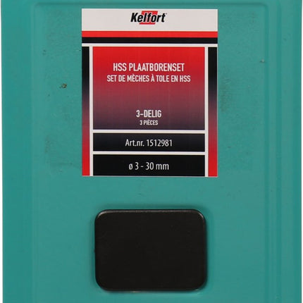 Plaatborenset conisch HSS Kelfort