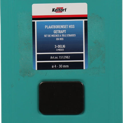 Plaatborenset getrapt HSS Kelfort
