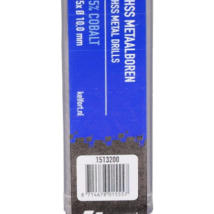 Metaalspiraalboor HSS Kelfort