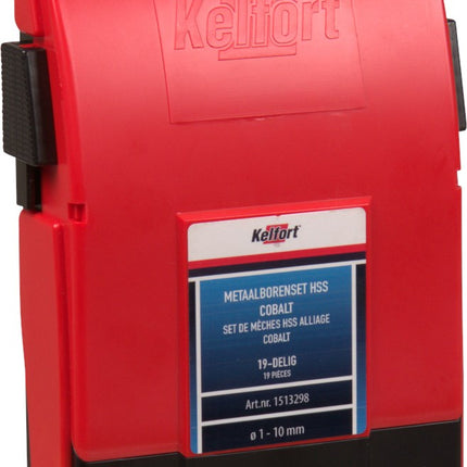 Metaalborenset HSS open Kelfort
