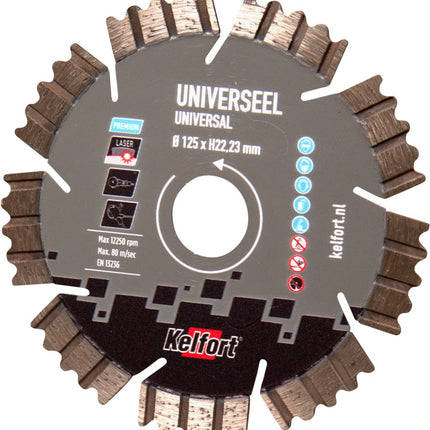 Diamantzaagblad universeel Kelfort
