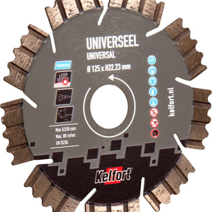 Diamantzaagblad universeel Kelfort