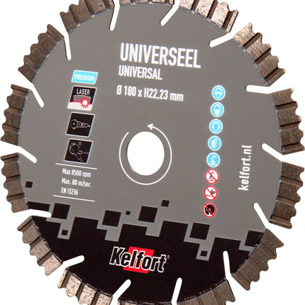 Diamantzaagblad universeel Kelfort