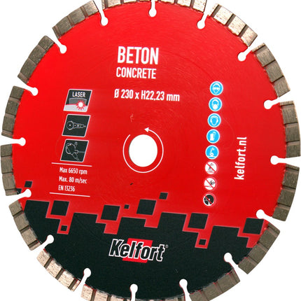 Diamantzaagblad beton Kelfort