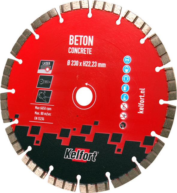 Diamantzaagblad beton Kelfort