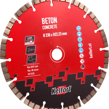 Diamantzaagblad beton Kelfort