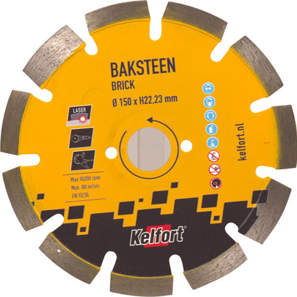 Diamantzaagblad baksteen Kelfort