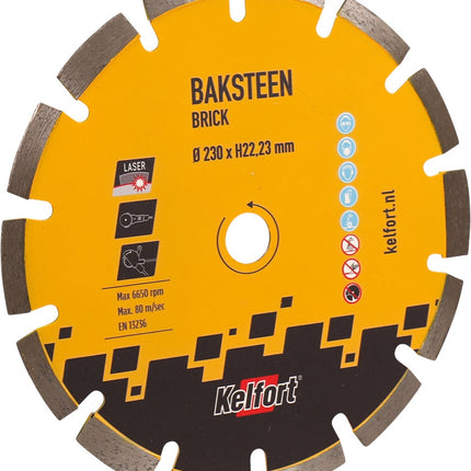 Diamantzaagblad baksteen Kelfort