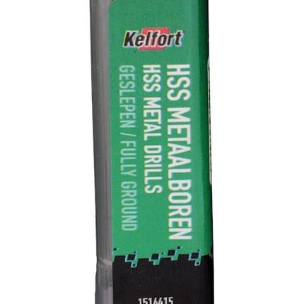 Metaalspiraalboor HSS Kelfort
