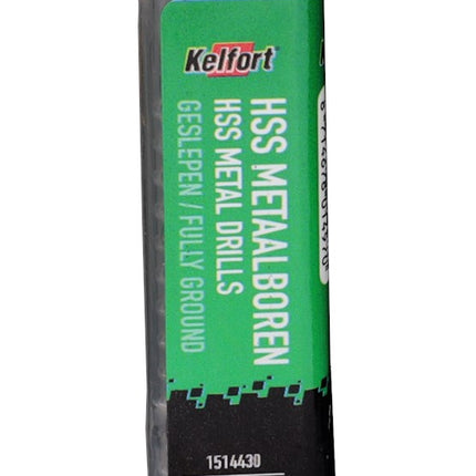Metaalspiraalboor HSS Kelfort