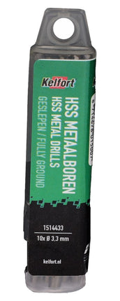 Metaalspiraalboor HSS Kelfort