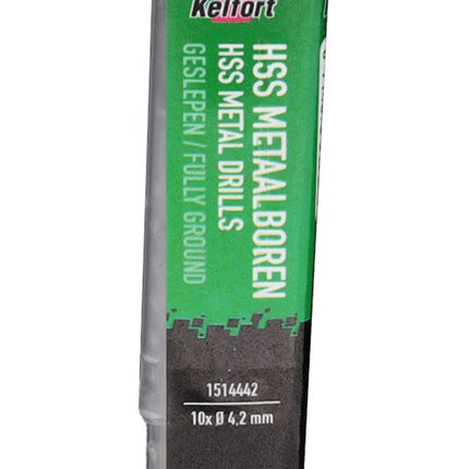 Metaalspiraalboor HSS Kelfort