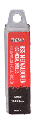 Metaalspiraalboor HSS Kelfort