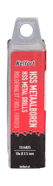 Metaalspiraalboor HSS Kelfort