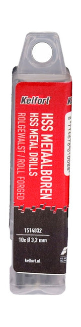 Metaalspiraalboor HSS Kelfort
