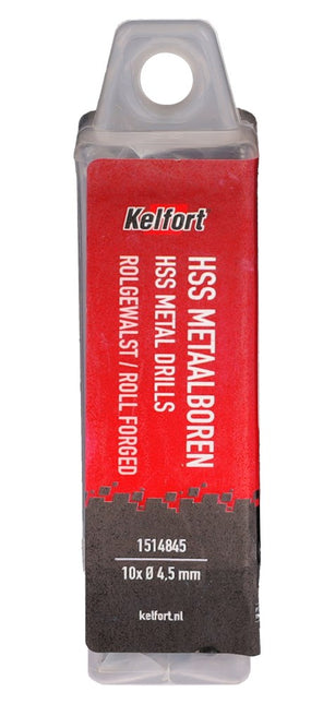 Metaalspiraalboor HSS Kelfort