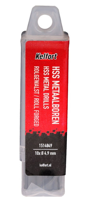 Metaalspiraalboor HSS Kelfort