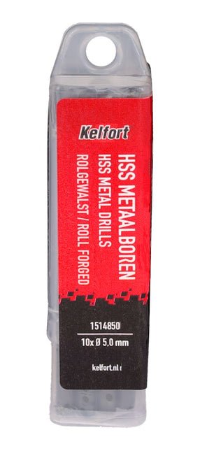 Metaalspiraalboor HSS Kelfort