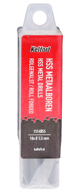 Metaalspiraalboor HSS Kelfort