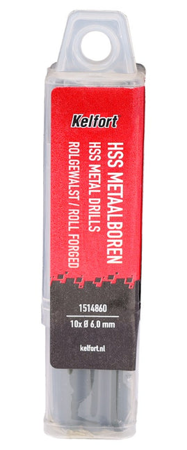 Metaalspiraalboor HSS Kelfort