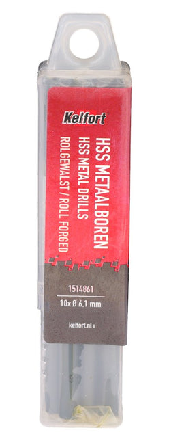Metaalspiraalboor HSS Kelfort
