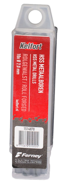 Metaalspiraalboor HSS Kelfort