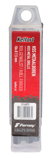 Metaalspiraalboor HSS Kelfort
