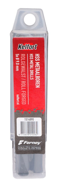 Metaalspiraalboor HSS Kelfort