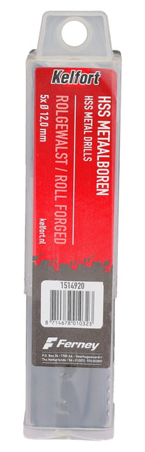 Metaalspiraalboor HSS Kelfort